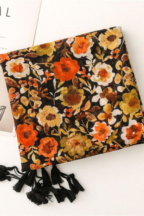 Twilight Blooms Scarf