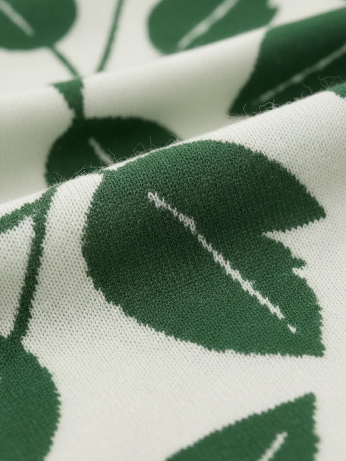 Open-front three-piece co-ord with longline cardigan, round-neck tank, and wide-leg trousers in lightweight knit fabric