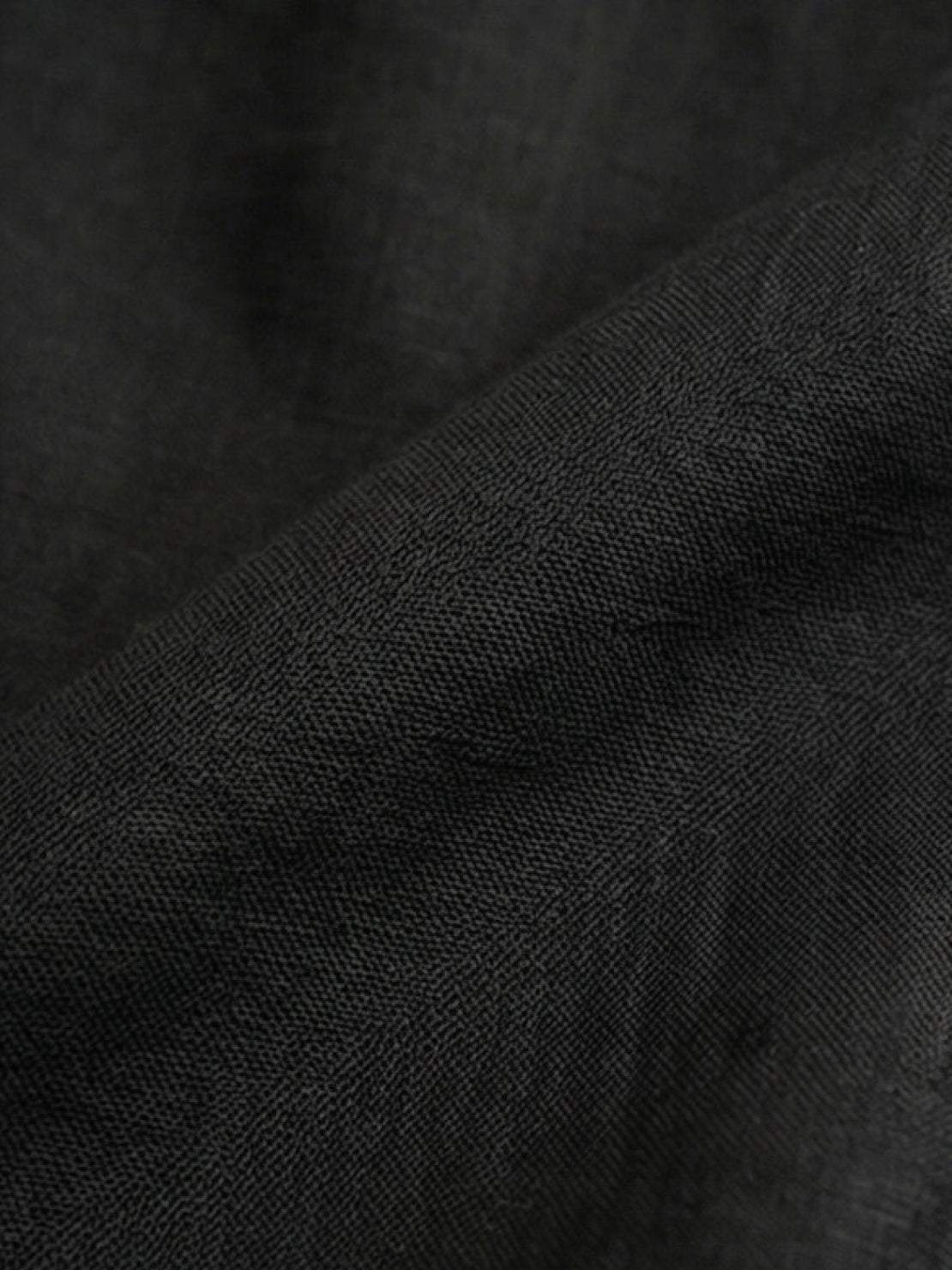 Model wearing oversized 100% cotton shirt and wide-leg pants co-ord set in relaxed fit