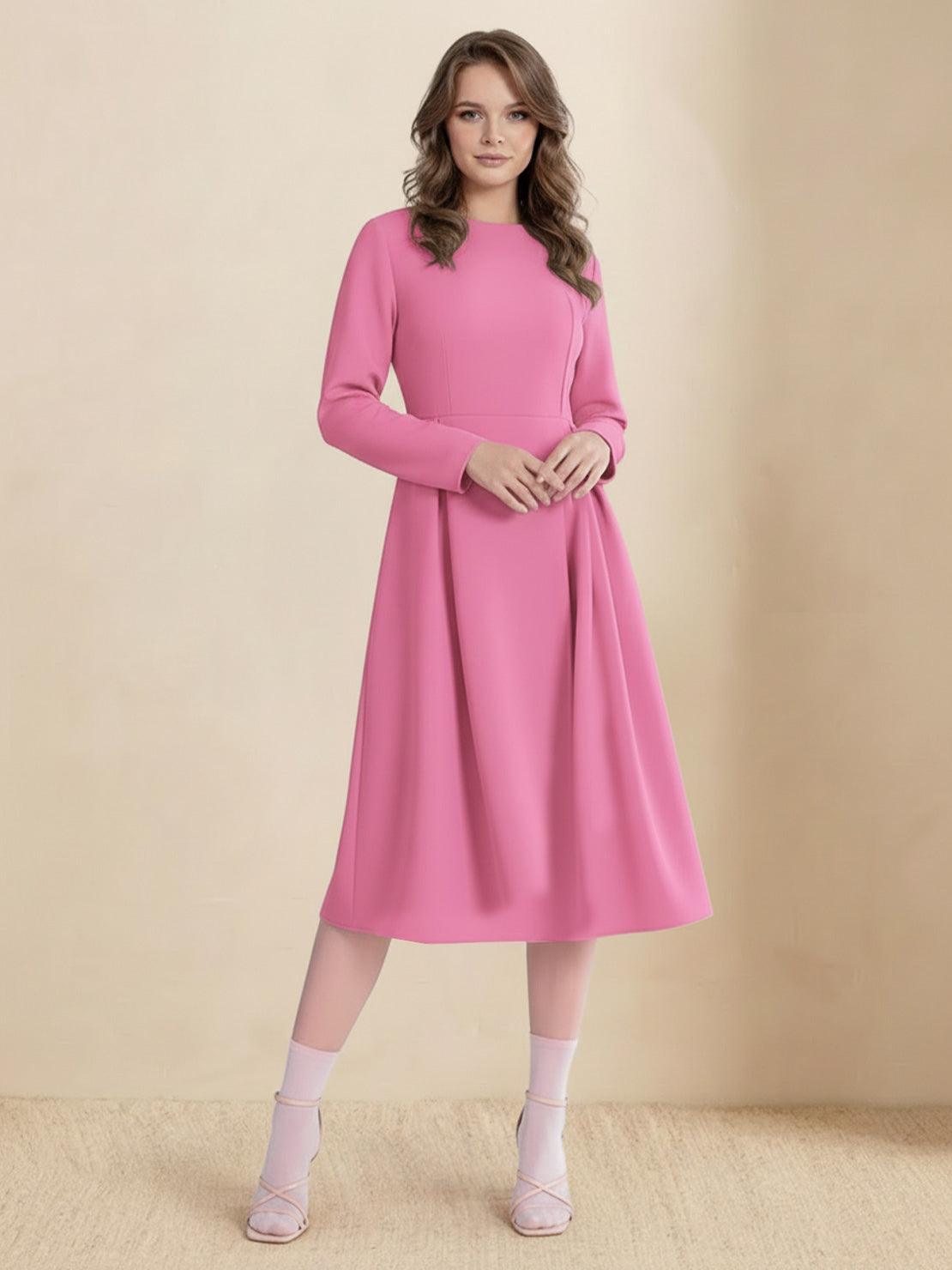 Water-repellent A-line hooded raincoat with belt and insulated lining for women