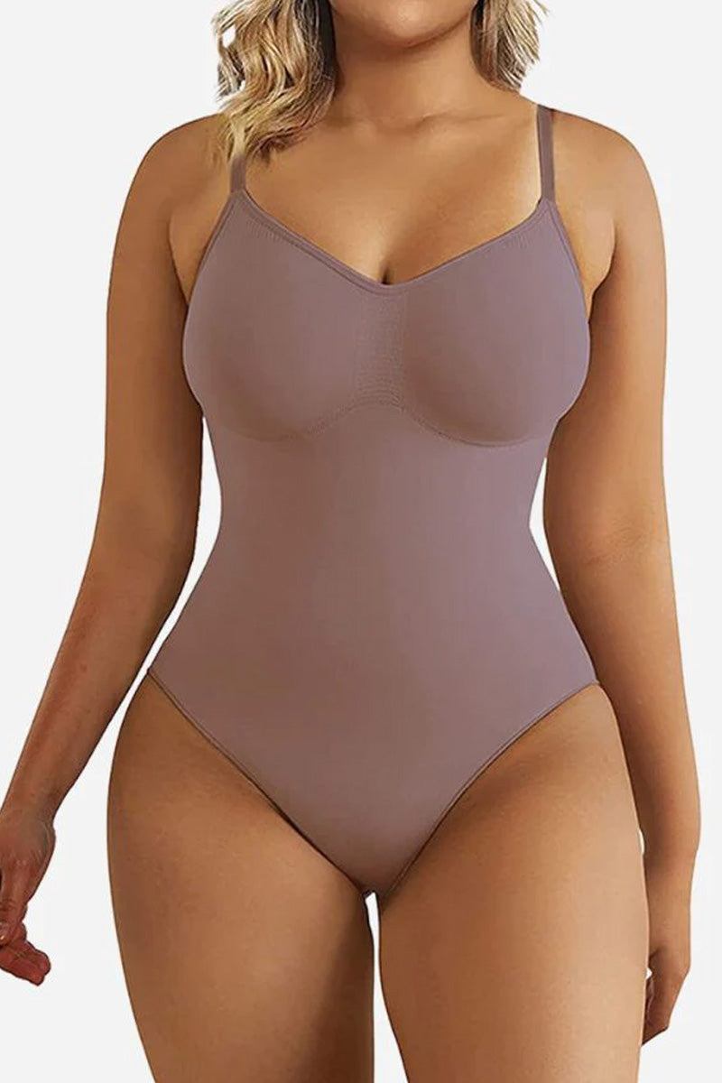 TummyToning Bodysuit seamless tummy control and chest lift in breathable fabric