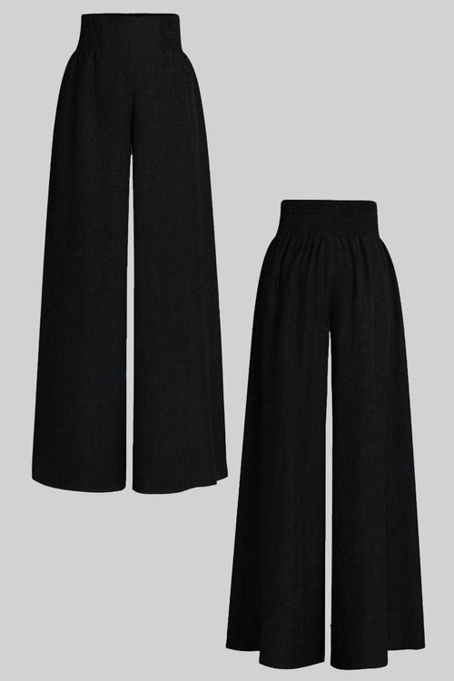 High Waist Wide Leg Pants