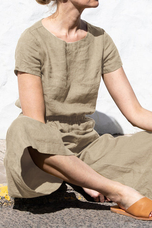 Pure Cotton: Minimal Confidence Two Piece Set