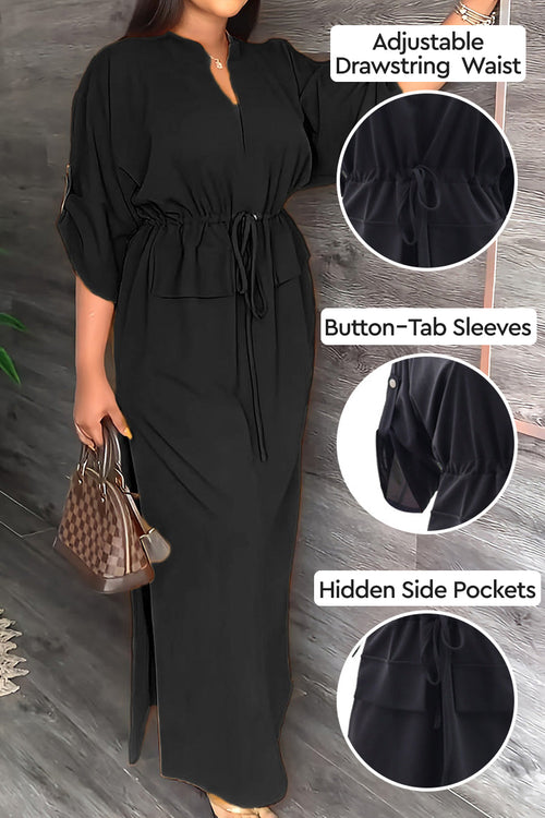 All-Day Drape Dress