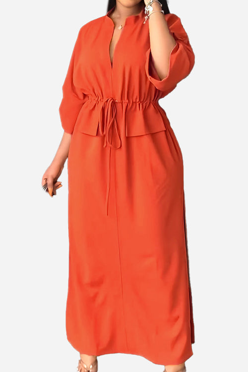 All-Day Drape Dress