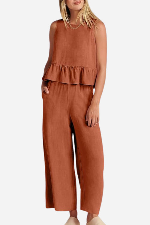 Jetsetter Linen-Like Feel Set