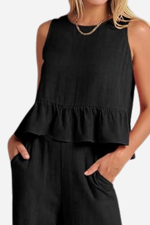 Jetsetter Linen-Like Feel Set
