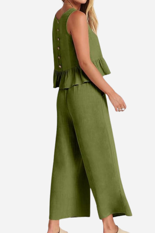 Jetsetter Linen-Like Feel Set