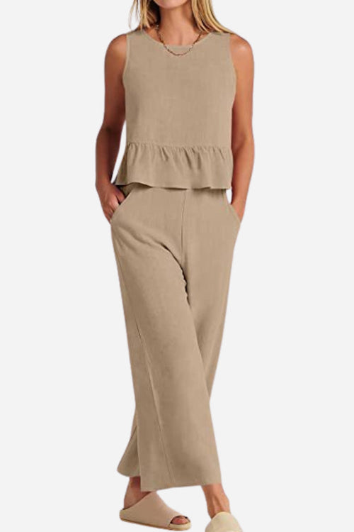 Jetsetter Linen-Like Feel Set