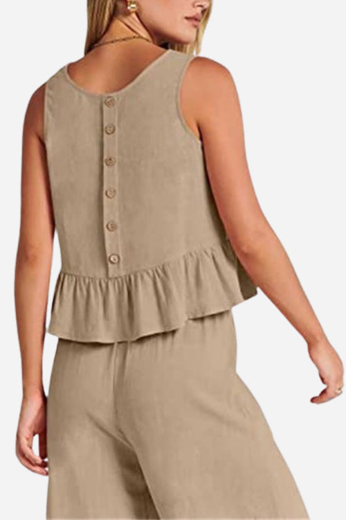 Jetsetter Linen-Like Feel Set