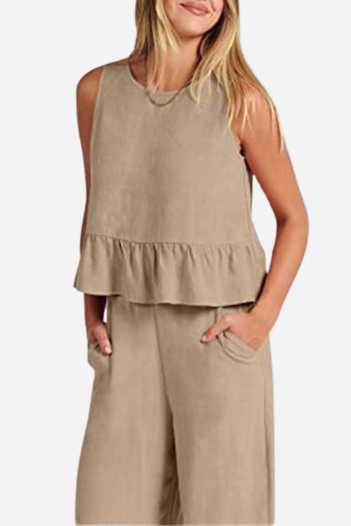 Jetsetter Linen-Like Feel Set