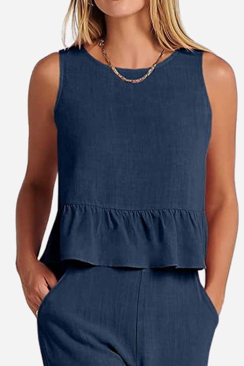 Jetsetter Linen-Like Feel Set