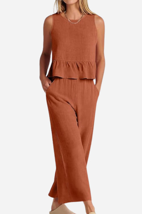 Jetsetter Linen-Like Feel Set