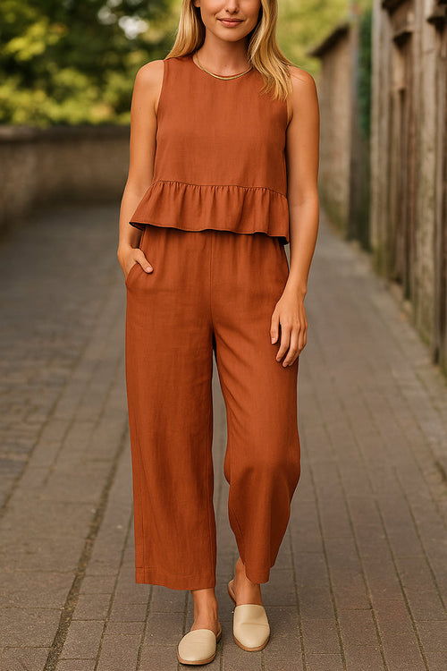 Jetsetter Linen-Like Feel Set