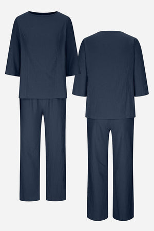Elegant Textured Two-Piece Set