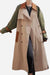 Urban Chic Oversized Color Block Windbreaker