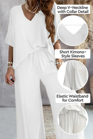 Confidently Chic Two-Piece Pantsuit