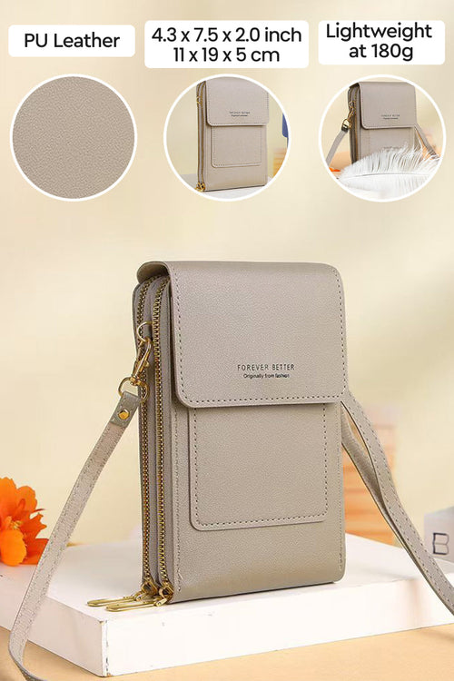 Anti-Theft Travel Crossbody Phone Pouch