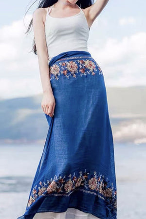 Embroidered Travel-Must Versatile Shawl
