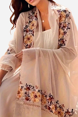 Embroidered Travel-Must Versatile Shawl