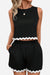 Flattering Coastal Scallop Two Piece Set