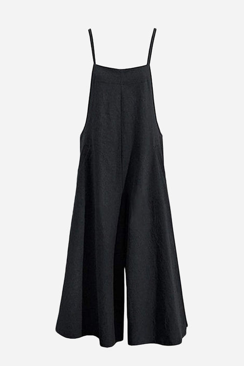 Cotton Blend Travel Comfort Jumpsuit