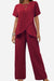 Textured Elegance Two-Piece Set