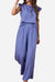 Breezy Elegance Ruffle-Sleeve Two-Piece