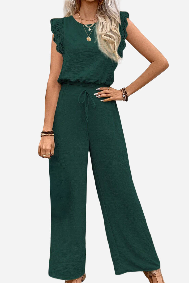 Elegant Two-Piece Set With Lace Detail