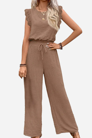 Elegant Two-Piece Set With Lace Detail