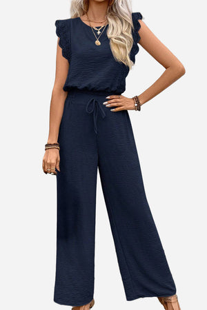 Elegant Two-Piece Set With Lace Detail