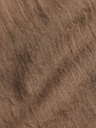 100% cotton artisan two-piece set with oversized button-front shirt and wide-leg pants