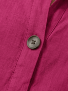 Pure Linen Age-Defying Shirt with button detail in soft breathable fabric