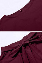 Cotton-linen blend monochrome two-piece set for breathable, lightweight comfort