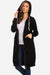 Oversized Long Zip Sweatshirt Hoodie