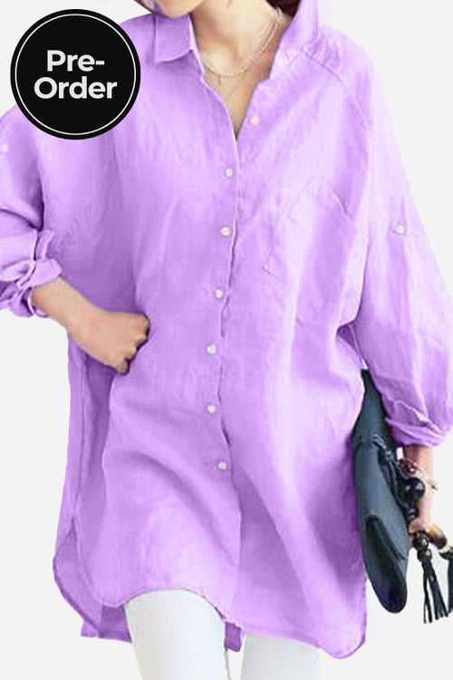 The Oversized Linen Shirt