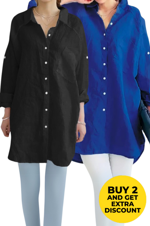 Oversized Linen Shirt