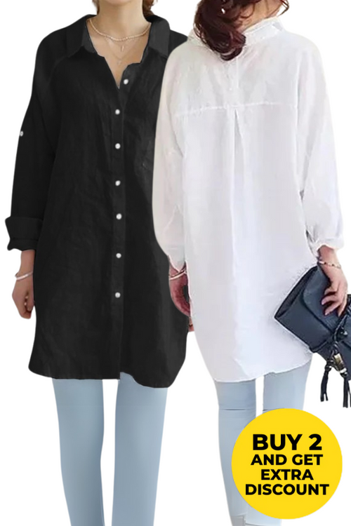 Oversized Linen Shirt