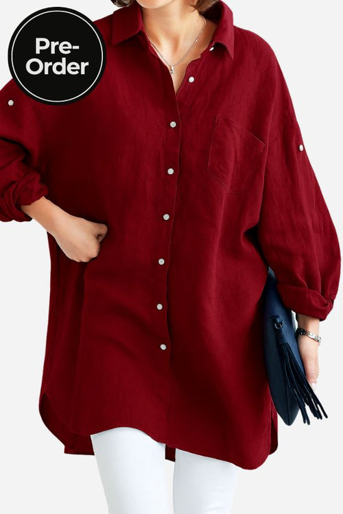 The Oversized Linen Shirt