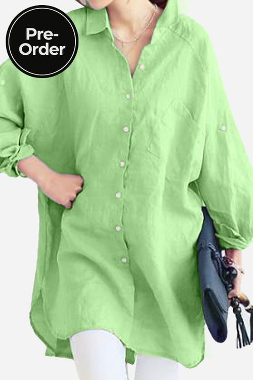 The Oversized Linen Shirt