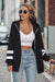 Long Sleeve Zipper Pocket Sweater Hoodie